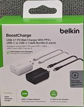 Carregador de Parede Belkin USB-C PD 25W Kit com 4 Unidades Carregador de Parede Belkin USB-C PD 25W Kit com 4 Unidades