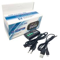 Carregador De Parede Bivolt Ps Vita Slim 2000 Fonte Cabo Usb