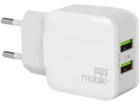 Carregador de Parede Easy Mobile CARPPOW24BR - 2 Entradas USB