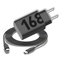 Carregador de Parede Fast Turbo 168W Uma Entrada Tipo-C Carregador de Parede Fast Turbo 168W Uma Entrada Tipo-C
