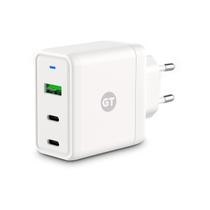 Carregador de Parede Goldentec GaN Fast Charge 2 USB-C 65W + 1 USB 3.0 30W - Goldentec Acessórios