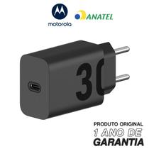 Carregador De Parede Original Motorola Turbo Power 30w Sem Embalagem