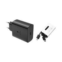 Carregador De Parede Samsung De Carregamento Super Rápido 45W USB C Para Cabo Tipo C Para Galaxy S24