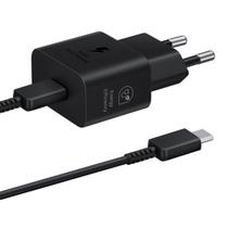 Carregador De Parede Samsung Ep-t2510 Tipo C A C De 25 W Com Cabo De Carregamento Super Rápido