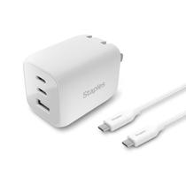 Carregador de Parede Staples TECH 65W USB-C/A Compacto Carregador de Parede Staples TECH 65W USB-C/A Compacto
