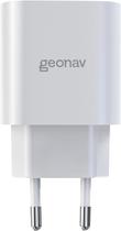 Carregador de parede superpower com carregamento rápido turbo 25w branco geonav ch25pdwt Carregador de parede superpower com carregamento rápido turbo 25w branco geonav ch25pdwt