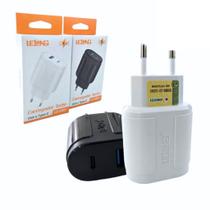 Carregador de parede tipo c/ usb turbo dupla saida Carregador de parede tipo c/ usb turbo dupla saida
