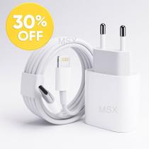 Carregador De Parede Turbo 20w Cabo Tipo C Cor Branco Compativel Iphon 14 Inova original