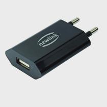 Carregador de Parede USB preto CG302 - Newlink