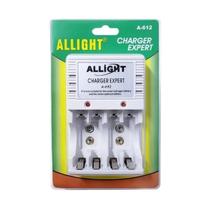 Carregador De Pilha E Bateria Aa/aaa/9v Recarregável Bivolt - Allight