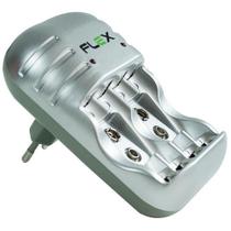 Carregador de Pilhas 2 Flex Bivolt AA-AAA 2900mAh com 4 Pilhas Carregador de Pilhas 2 Flex Bivolt AA-AAA 2900mAh com 4 Pilhas