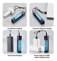 Carregador De Pilhas 3.7v 18650 16340 14500 26650