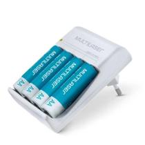 Carregador De Pilhas 4 Pilhas Aa Multilaser Bivolt Fonte