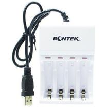 Carregador de Pilhas 4AA 4AAA USB 5V Rontek