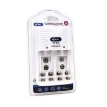 Carregador de Pilhas AA, AAA, e 9V ,AAA E 9V Bivolt 110/220V - KNUP Carregador de Pilhas AA, AAA, e 9V ,AAA E 9V Bivolt 110/220V - KNUP
