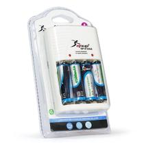 Carregador de Pilhas AA/AAA KP-512AA Knup com 4 Carregador de Pilhas AA/AAA KP-512AA Knup com 4
