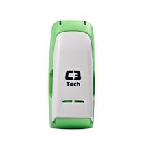 Carregador De Pilhas Aa E Aaa Uc-Chg2 Branco E Verde C3 Tech