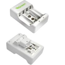Carregador de Pilhas Bivolt AA/AAA/9V AC 50/60HZ