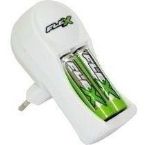 Carregador De Pilhas Bivolt AA/AAA/9Volts - Flex Gold FXC11 Carregador De Pilhas Bivolt AA/AAA/9Volts - Flex Gold FXC11