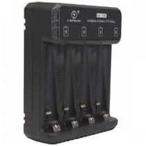 Carregador de Pilhas Carregador Para Pilha Comum e Palito - Kapbom Carregador de Pilhas Carregador Para Pilha Comum e Palito - Kapbom