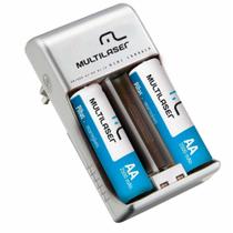 Carregador de Pilhas com 2 AA Bivolt CB048 - Multilaser