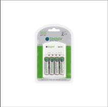 Carregador de Pilhas e Baterias BAP-551 com 4 pilhas Bap Energy