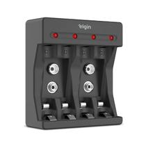 Carregador de pilhas elgin aa/aaa/9v com 2 pilhas aa 1500mah - 46rscusb0000 Carregador de pilhas elgin aa/aaa/9v com 2 pilhas aa 1500mah - 46rscusb0000