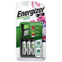 Carregador de Pilhas Energizer Recarregável AA/AAA com 4 Pilhas AA Carregador de Pilhas Energizer Recarregável AA/AAA com 4 Pilhas AA