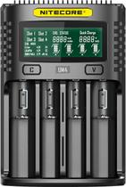 Carregador de Pilhas Universal da Nitecore UM4 USB para 4 pilhas