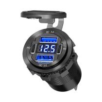 Carregador De Telefone À Prova d'Água 83W Max, Soquete 45W PD QC3.0, Adaptador De Energia Dual USB