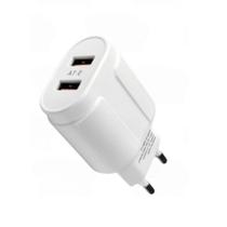 Carregador de Tomada Altomex 5.1A 2 USB Com Cabo Micro USB Branco AL-9087-V8 Carregador de Tomada Altomex 5.1A 2 USB Com Cabo Micro USB Branco AL-9087-V8