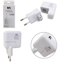 Carregador de tomada bivolt com 1 saida usb 10w 2.4a