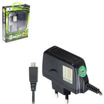 Carregador de tomada bivolt com luz 1.5a e cabo v8 x-cell 80cm - BAZZI