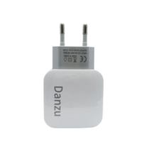 Carregador de Tomada com Cabo Micro USB 2 Saidas DANZU