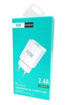 Carregador de viagem 2 usb fca t225