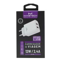 Carregador De Viagem Cm-109 - Carregamento Rápido 12w/2.4a