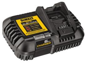 Carregador DEWALT DCB1106 6A para Baterias 12V, 20V MAX e FLEXVOLT