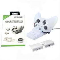 Carregador Duplo Compatível com Controle Xbox One Base Dock + 2 Baterias Recarregáveis + Cabo Usb Carregador Duplo Compatível com Controle Xbox One Base Dock + 2 Baterias Recarregáveis + Cabo Usb