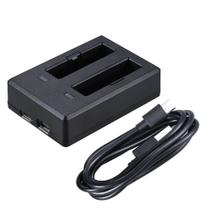 Carregador Duplo Dual Battery Charger Para Câmera SJCam M20