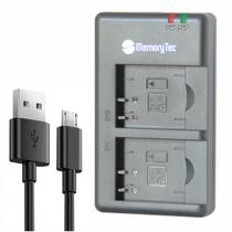 Carregador Duplo NP-BN1 Para Sony DSC-W390, DSC-WX7, DSC-T110, DSC-TX7