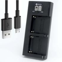 Carregador duplo np-f970 para sony
