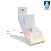 Carregador Duplo PDP Afterglow Wave para Controles PS5 e PS4 Carregador Duplo PDP Afterglow Wave para Controles PS5 e PS4
