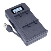 Carregador Duplo USB para Bateria Sony NPFZ100 Bivolt