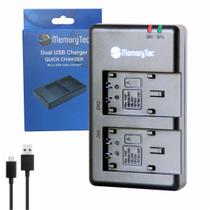 Carregador Duplo VW-VBK180 Para HC-V100 SDR-T70 SDR-T51 SDR-S45 SDR-H85 Carregador Duplo VW-VBK180 Para HC-V100 SDR-T70 SDR-T51 SDR-S45 SDR-H85