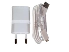 Carregador E Cabo Micro Usb Samsung Galaxy A01 Branco