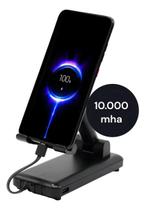 Carregador e Suporte para Celular Portátil , dobrável Conexão para Tipo C , V , USB C e Lightining Kapbom Ka978 USB Preto