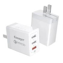 Carregador Essager 30W QC 3.0/4.0 Multi Plug USB