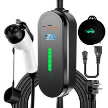 Carregador EV TopAutoGear Nível 1-2 110V-240V Cabo de 5,2 m Carregador EV TopAutoGear Nível 1-2 110V-240V Cabo de 5,2 m