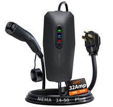 Carregador EV VDLPOWERVP para Tesla 7 kW 32 A cabo de 6 m 240 V plug Carregador EV VDLPOWERVP para Tesla 7 kW 32 A cabo de 6 m 240 V plug