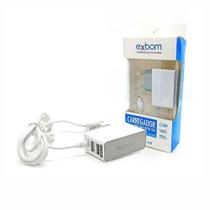 Carregador Exbom Ca-S20 Usb Duplo E Micro Usb Para Celular Cas20